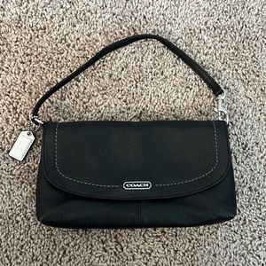 Coach leather clutch